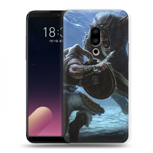 Дизайнерский пластиковый чехол для Meizu 15 Plus Skyrim