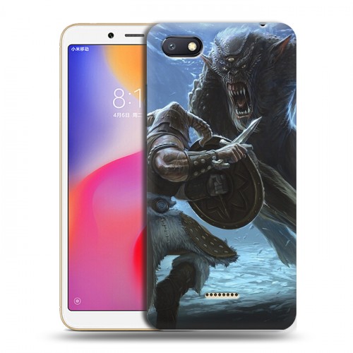 Дизайнерский пластиковый чехол для Xiaomi RedMi 6A Skyrim