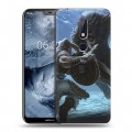 Дизайнерский пластиковый чехол для Nokia 6.1 Plus Skyrim