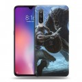 Дизайнерский силиконовый с усиленными углами чехол для Xiaomi Mi9 Skyrim