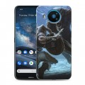 Дизайнерский силиконовый чехол для Nokia 8.3 Skyrim