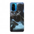 Дизайнерский силиконовый чехол для Xiaomi Poco F3 Skyrim