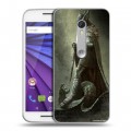 Дизайнерский пластиковый чехол для Lenovo Moto G Skyrim