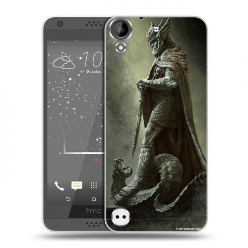 Дизайнерский пластиковый чехол для HTC Desire 530 Skyrim