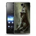 Дизайнерский пластиковый чехол для Sony Xperia TX Skyrim