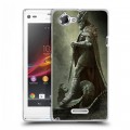 Дизайнерский пластиковый чехол для Sony Xperia L Skyrim