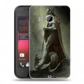 Дизайнерский пластиковый чехол для HTC Desire 200 Skyrim