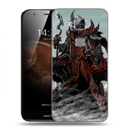 Дизайнерский пластиковый чехол для Huawei G8 Skyrim