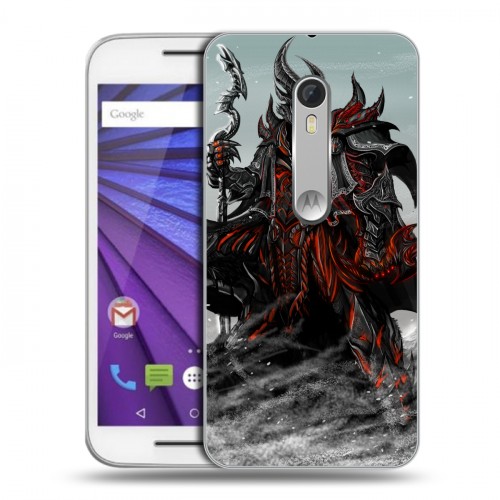 Дизайнерский пластиковый чехол для Lenovo Moto G Skyrim