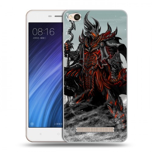 Дизайнерский силиконовый чехол для Xiaomi RedMi 4A Skyrim