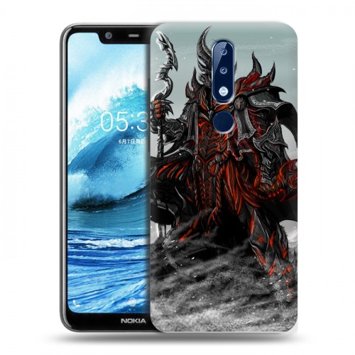 Дизайнерский пластиковый чехол для Nokia 5.1 Plus Skyrim