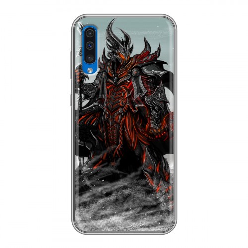 Дизайнерский силиконовый чехол для Samsung Galaxy A50 Skyrim