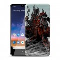 Дизайнерский пластиковый чехол для Nokia 2.2 Skyrim