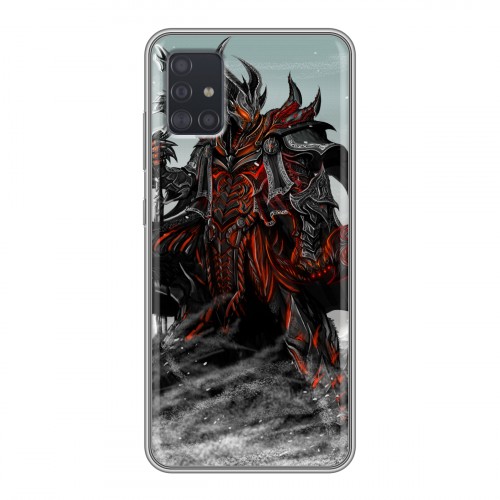 Дизайнерский силиконовый чехол для Samsung Galaxy A51 Skyrim