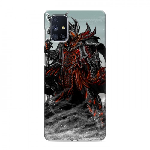 Дизайнерский пластиковый чехол для Samsung Galaxy M51 Skyrim