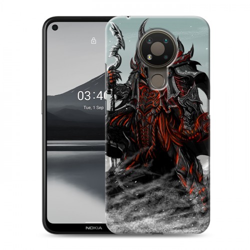 Дизайнерский силиконовый чехол для Nokia 3.4 Skyrim