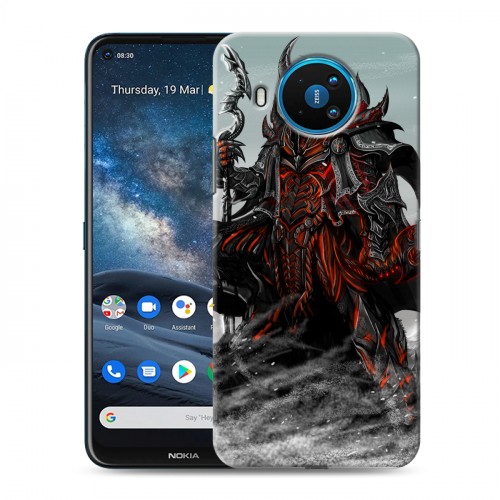 Дизайнерский силиконовый чехол для Nokia 8.3 Skyrim