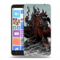 Дизайнерский пластиковый чехол для Nokia Lumia 1320 Skyrim