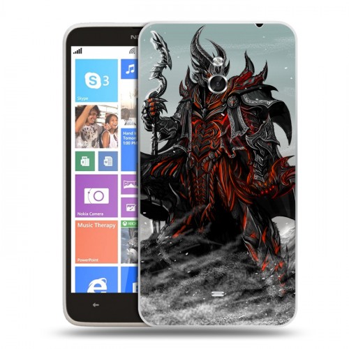 Дизайнерский пластиковый чехол для Nokia Lumia 1320 Skyrim