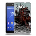 Дизайнерский пластиковый чехол для Sony Xperia E4g Skyrim