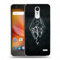 Дизайнерский пластиковый чехол для ZTE Blade X5 Skyrim