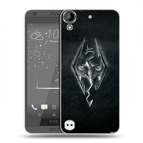 Дизайнерский пластиковый чехол для HTC Desire 530 Skyrim