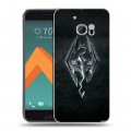 Дизайнерский пластиковый чехол для HTC 10 Skyrim