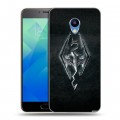 Дизайнерский пластиковый чехол для Meizu M5 Skyrim