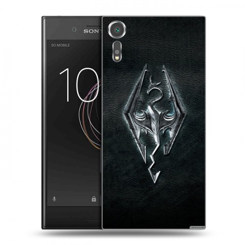 Дизайнерский пластиковый чехол для Sony Xperia XZs Skyrim