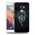 Дизайнерский пластиковый чехол для HTC One X10 Skyrim