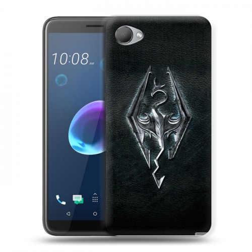 Дизайнерский пластиковый чехол для HTC Desire 12 Skyrim