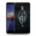 Дизайнерский силиконовый чехол для Nokia 2.1 Skyrim