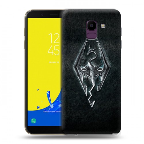 Дизайнерский пластиковый чехол для Samsung Galaxy J6 Skyrim