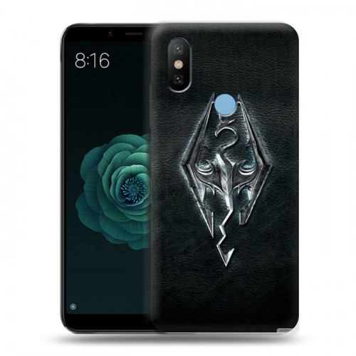 Дизайнерский силиконовый чехол для Xiaomi Mi A2 Skyrim