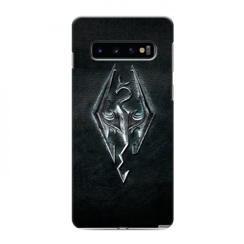 Дизайнерский силиконовый чехол для Samsung Galaxy S10 Skyrim