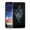 Дизайнерский пластиковый чехол для Nokia 2.2 Skyrim