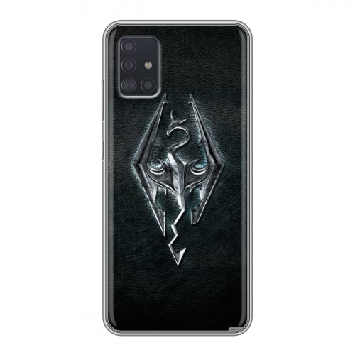 Дизайнерский силиконовый чехол для Samsung Galaxy A51 Skyrim