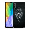 Дизайнерский пластиковый чехол для Huawei Y6p Skyrim