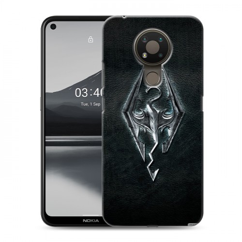 Дизайнерский силиконовый чехол для Nokia 3.4 Skyrim