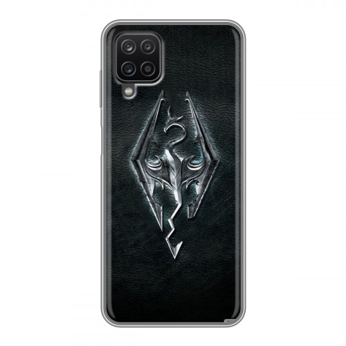 Дизайнерский силиконовый чехол для Samsung Galaxy A12 Skyrim