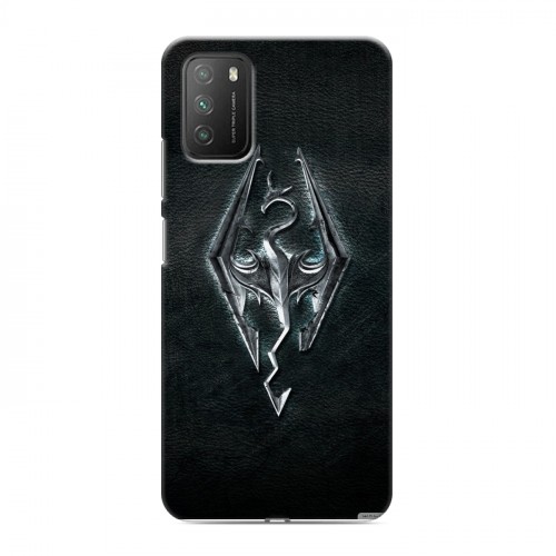 Дизайнерский пластиковый чехол для Xiaomi Poco M3 Skyrim