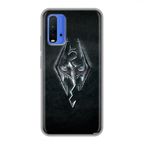 Дизайнерский силиконовый чехол для Xiaomi RedMi 9T Skyrim