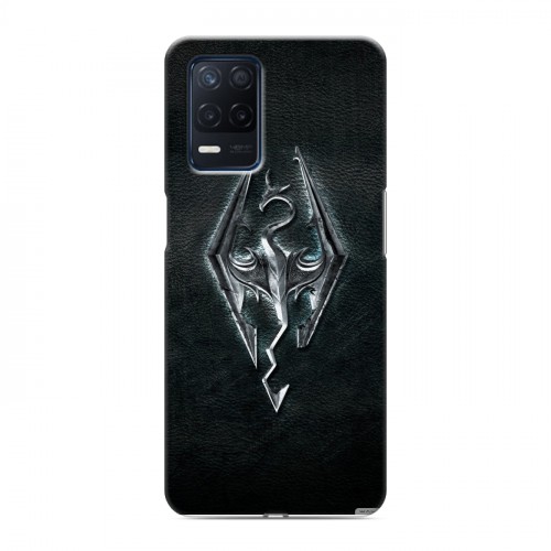 Дизайнерский силиконовый чехол для Realme Narzo 30 5G Skyrim