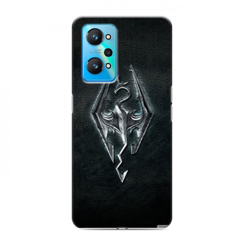 Дизайнерский силиконовый чехол для Realme GT Neo 2 Skyrim