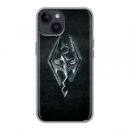 Дизайнерский пластиковый чехол для Iphone 14 Skyrim