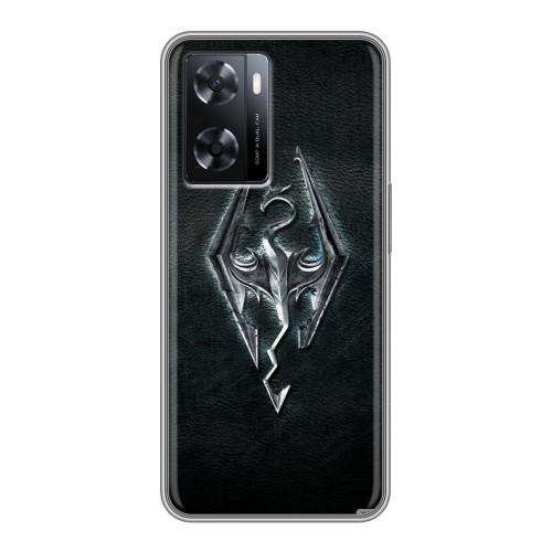 Дизайнерский силиконовый чехол для OPPO A57s Skyrim