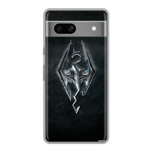 Дизайнерский силиконовый чехол для Google Pixel 7A Skyrim