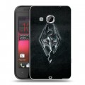 Дизайнерский пластиковый чехол для HTC Desire 200 Skyrim