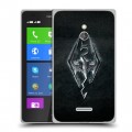 Дизайнерский силиконовый чехол для Nokia XL Skyrim