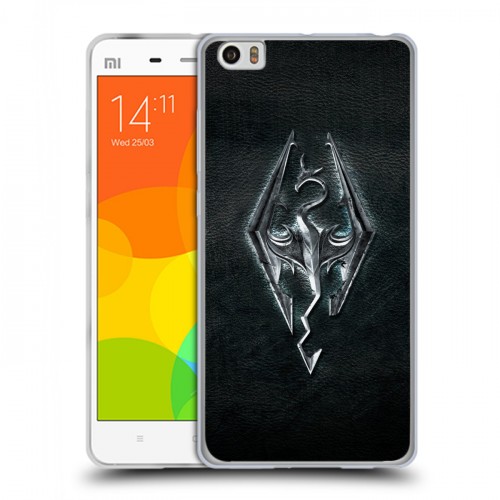 Дизайнерский пластиковый чехол для Xiaomi Mi Note Skyrim